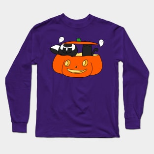 Halloween Skunk Long Sleeve T-Shirt